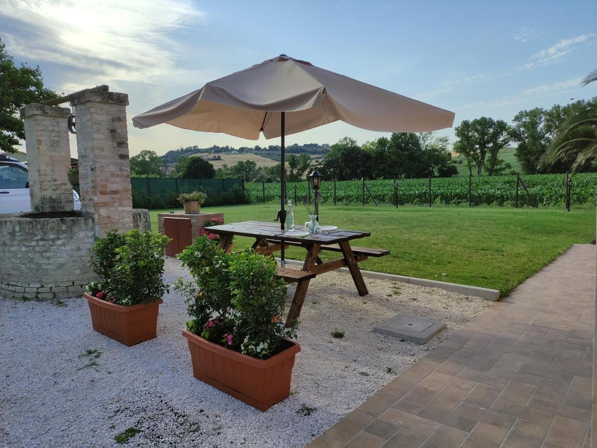 Casa Montefiore 13 Iris Lt Nella Tranquilla Campagna Marchigiana Анкона Екстер'єр фото
